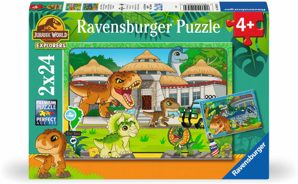 Jurassic World Explorers 24 Piece Puzzles