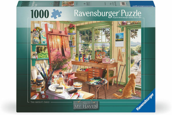 The Artist Shed 1000 Piece Puzzle
