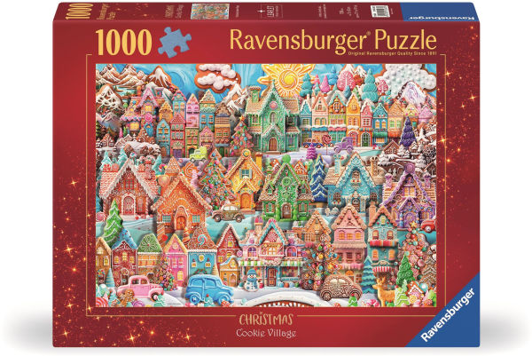 Christmas Cookie Village 1000 pc Puzzle