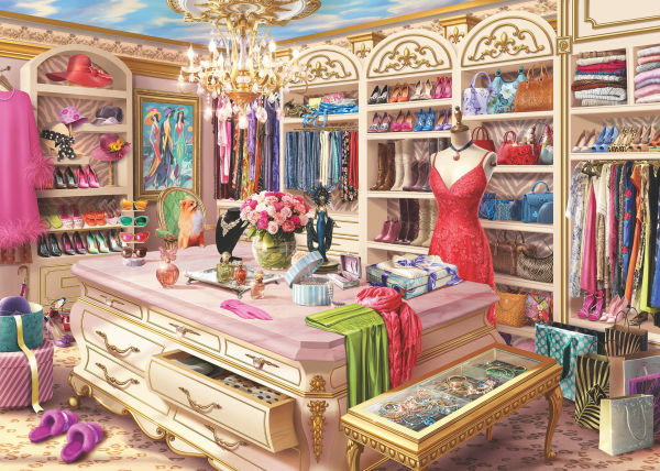 The Coveted Closet 1000 Piece Puzzle