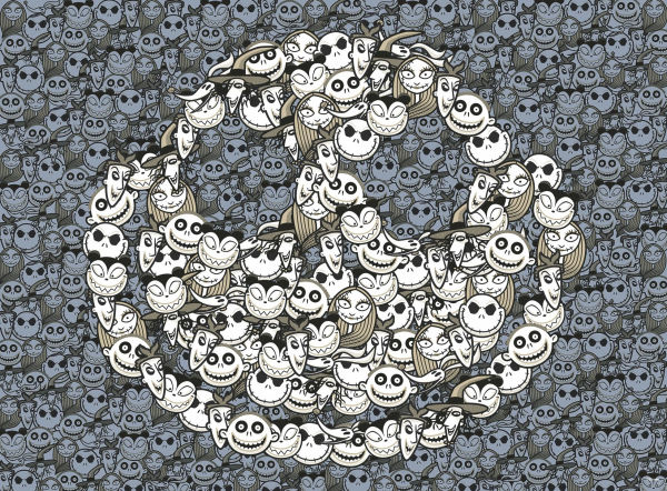 Nightmare Before Christmas 500 Piece Puzzle