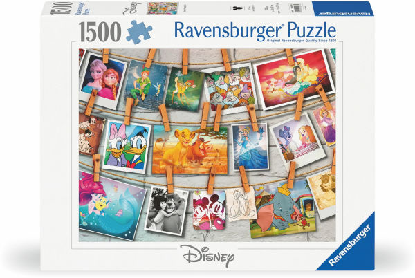 Disney Photographs 1500 Piece Puzzle