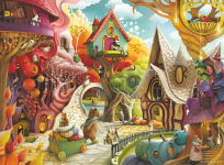 Alternative view 2 of USA Jigsaw 2025 Home Sweet Home 500 Piece Puzzle