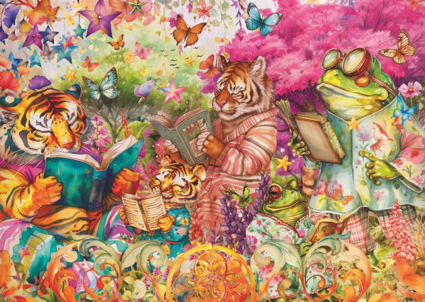 USA Jigsaw 2025 Book Club 1000 Piece Puzzle