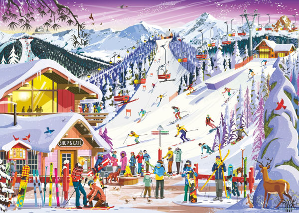 Slopeside Spirit 1000 Piece Puzzle