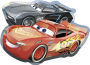 Alternative view 2 of Dueling Cars 24 Piece Shaped Floor Puzzle