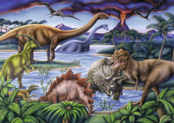 Dinosaur Playground 35pc puzzle