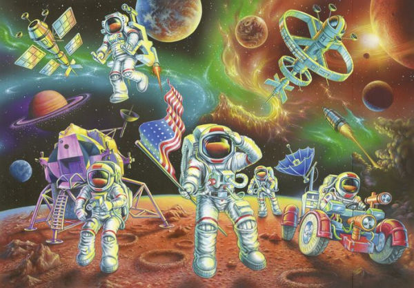 Moon Landing 35pc puzzle