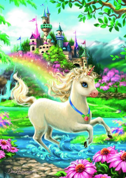 Unicorn Castle 35pc puzzle