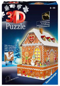 Title: 3D Jigsaw Puzzle - Gingerbread House