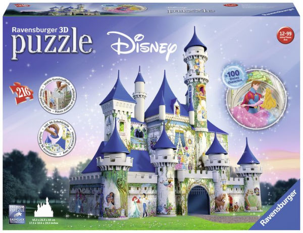 3D Disney Castle Puzzles