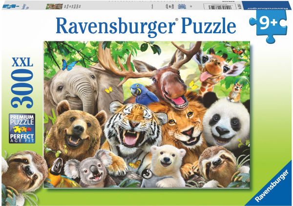Exotic Animal Selfie 300 Piece Puzzle