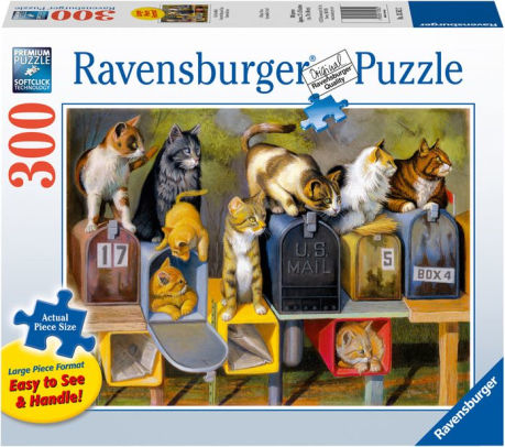 Cats Got Mail 300 Piece Large Format Puzzle