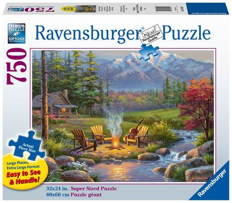 Riverside Livingroom 750 Piece Large Format Puzzle