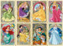 Alternative view 2 of Disney Art Nouveau Princesses 1000 piece Puzzle