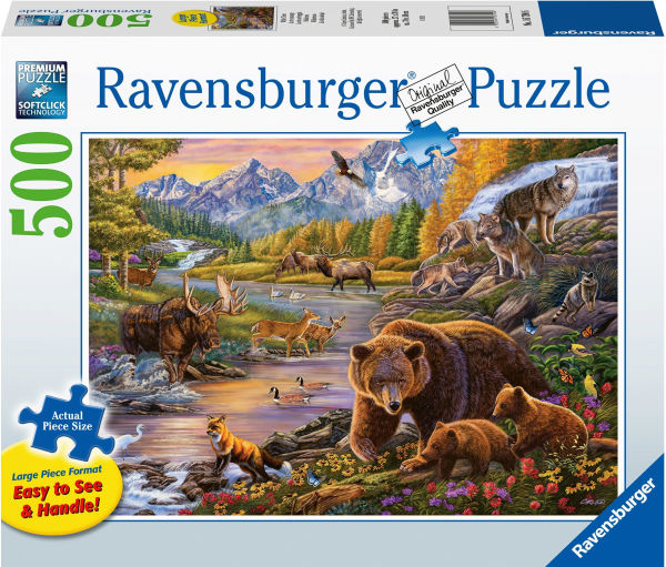 Wilderness 500 pc Large Format Puzzle