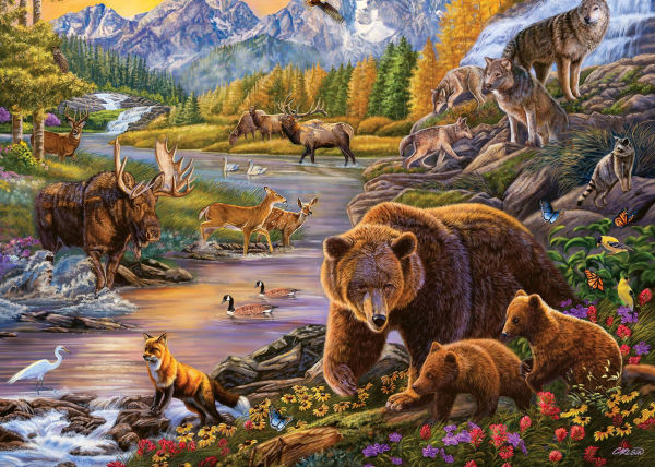 Wilderness 500 pc Large Format Puzzle