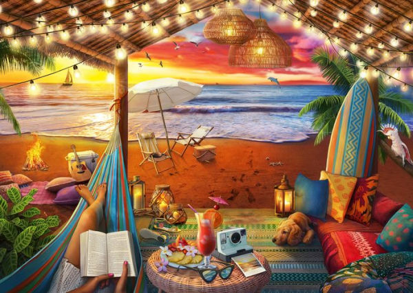 Cozy Cabana 500 pc large format puzzle