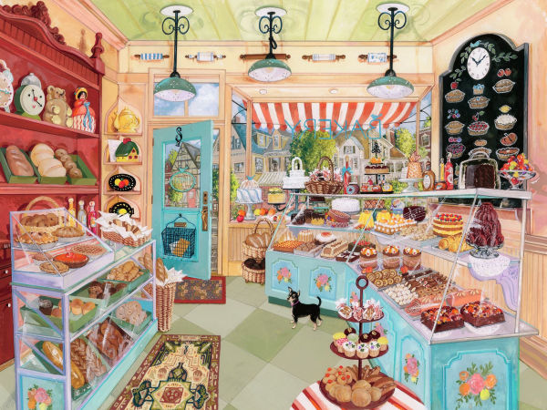 Corner Bakery 750 pc Large Format Puzzle