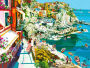 Alternative view 2 of Romance in Cinque Terre 1500 pc puzzle