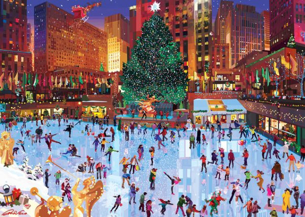 Rockefeller Center Joy 1000 piece puzzle