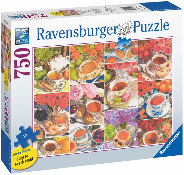 Teatime 750 Piece Large Format Puzzle