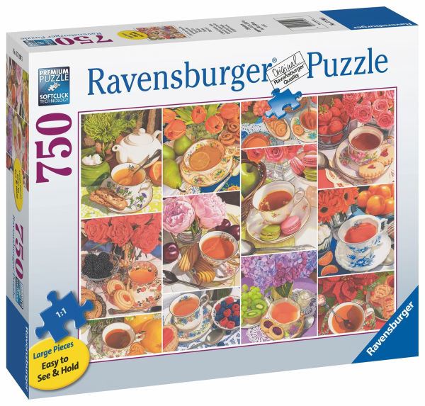 Teatime 750 Piece Large Format Puzzle
