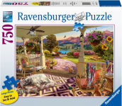 Alternative view 1 of Cozy Front Porch 750 pc large format puzzle