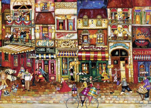 Streets of France 1000 Piece Jigsaw Puzzle