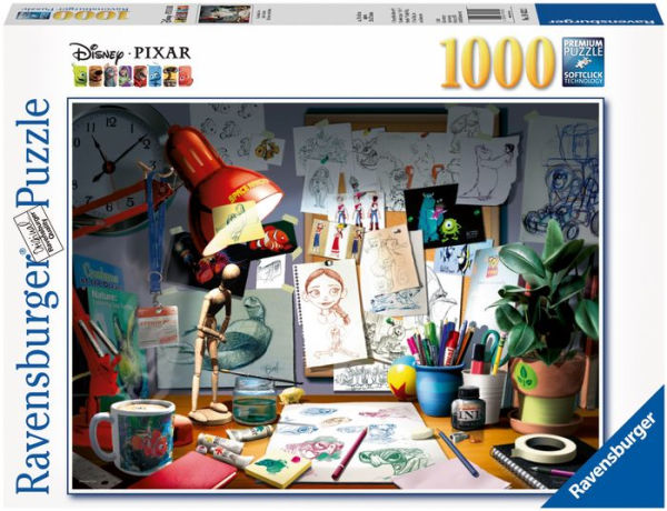 The Artist's Desk 1000 Piece Puzzle Disney