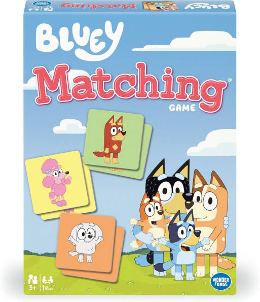 Bluey Matching Game