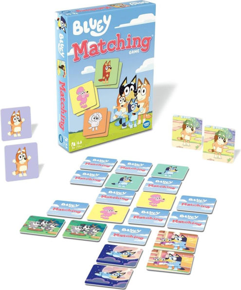 Bluey Matching Game