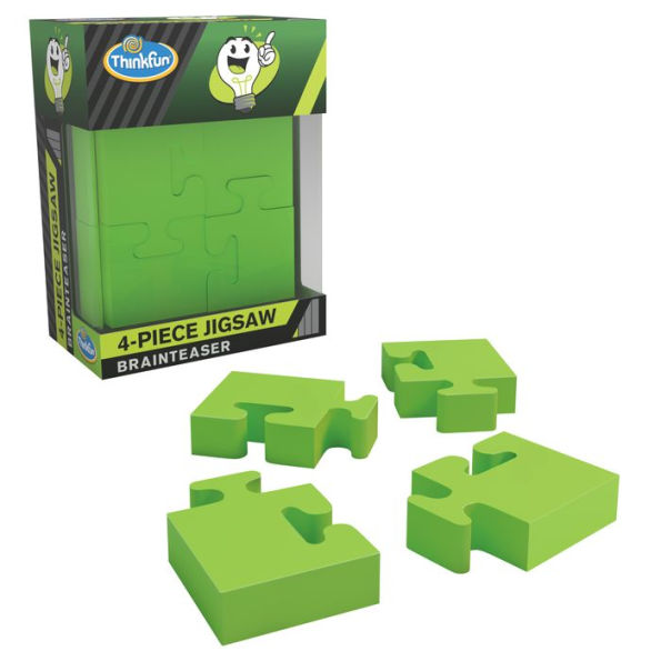 Pocket Brainteaser Puzzle - 4 Piece Jigsaw