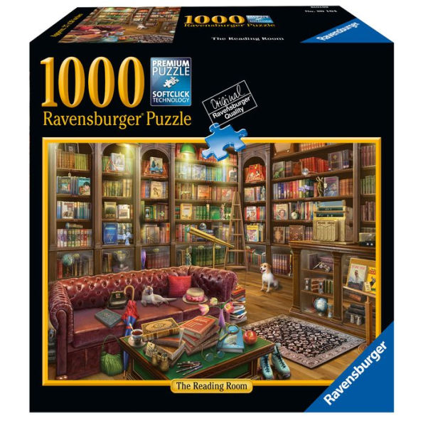 Reading Room 1000 Piece Jigsaw Puzzle