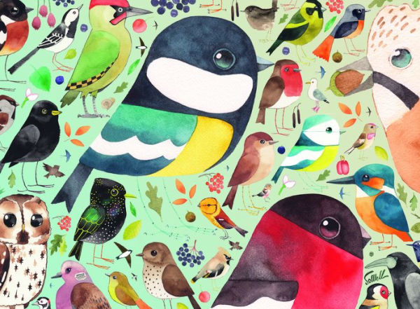 British Birds 500 Piece Jigsaw Puzzle