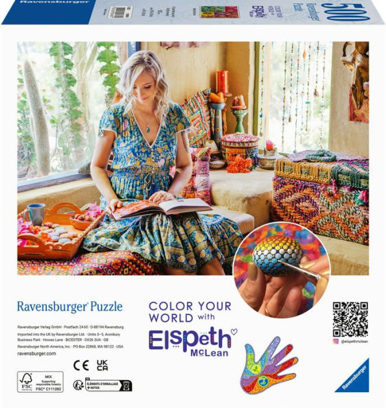 Elspeth McLean Tree of Life 500 pc puzzle by Ravensburger Barnes