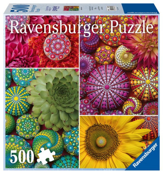 Elspeth McLean: Mandala Blooms 500 pc puzzle