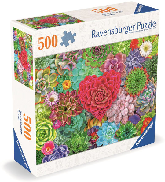 For the Love of Succulents 500 pc puzzle