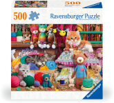 Alternative view 1 of Knitty Kitties 500 pc puzzle