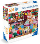 Alternative view 3 of Knitty Kitties 500 pc puzzle