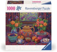 Title: Tea & Flowers 1000 pc puzzle