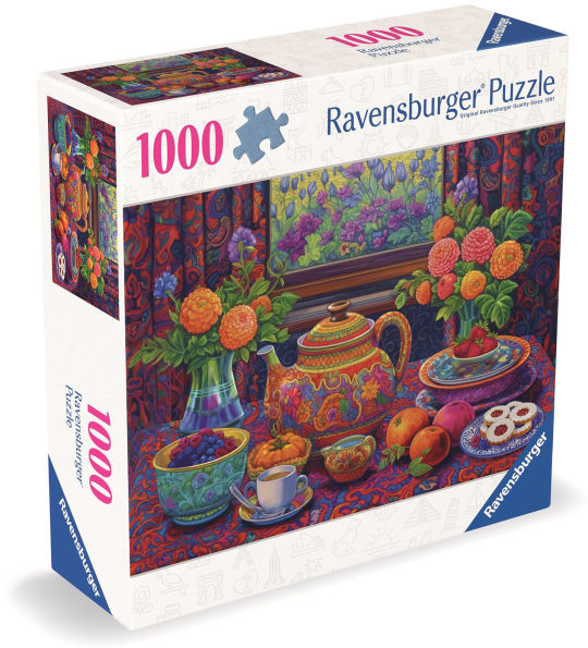 Tea & Flowers 1000 pc puzzle