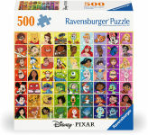 Alternative view 1 of Disney Character Collage 500 piece Puzzle
