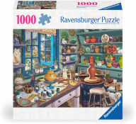 Title: Pottery Studio Shed 1000 Piece Puzzle