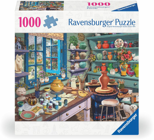 Pottery Studio Shed 1000 Piece Puzzle
