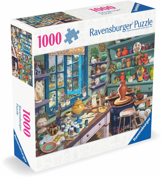 Pottery Studio Shed 1000 Piece Puzzle