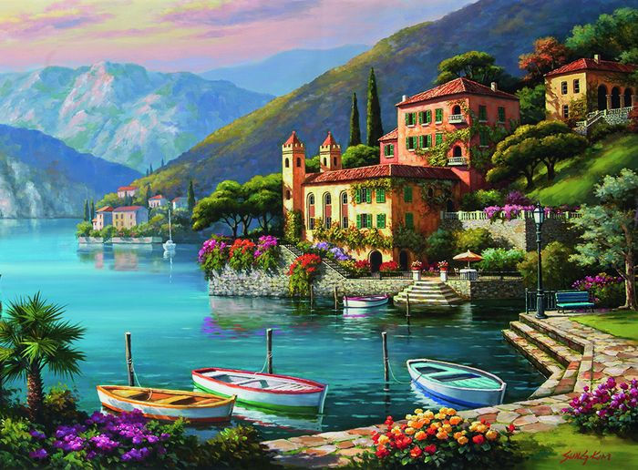 Bella Vista 500 pc puzzle | 4005556815739 | Item | Barnes & Noble®