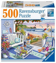 Title: Seaside Sunshine 500 Piece Jigsaw Puzzle