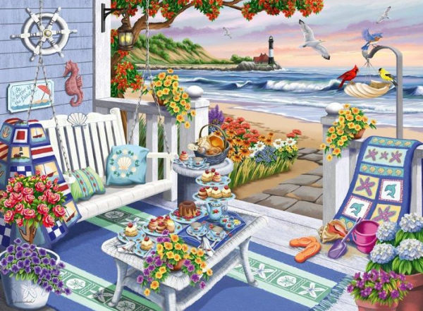 Seaside Sunshine 500 Piece Jigsaw Puzzle