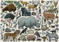 Wild Animals 1000 Piece Jigsaw Puzzle